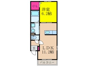 コンフォート蔵の物件間取画像